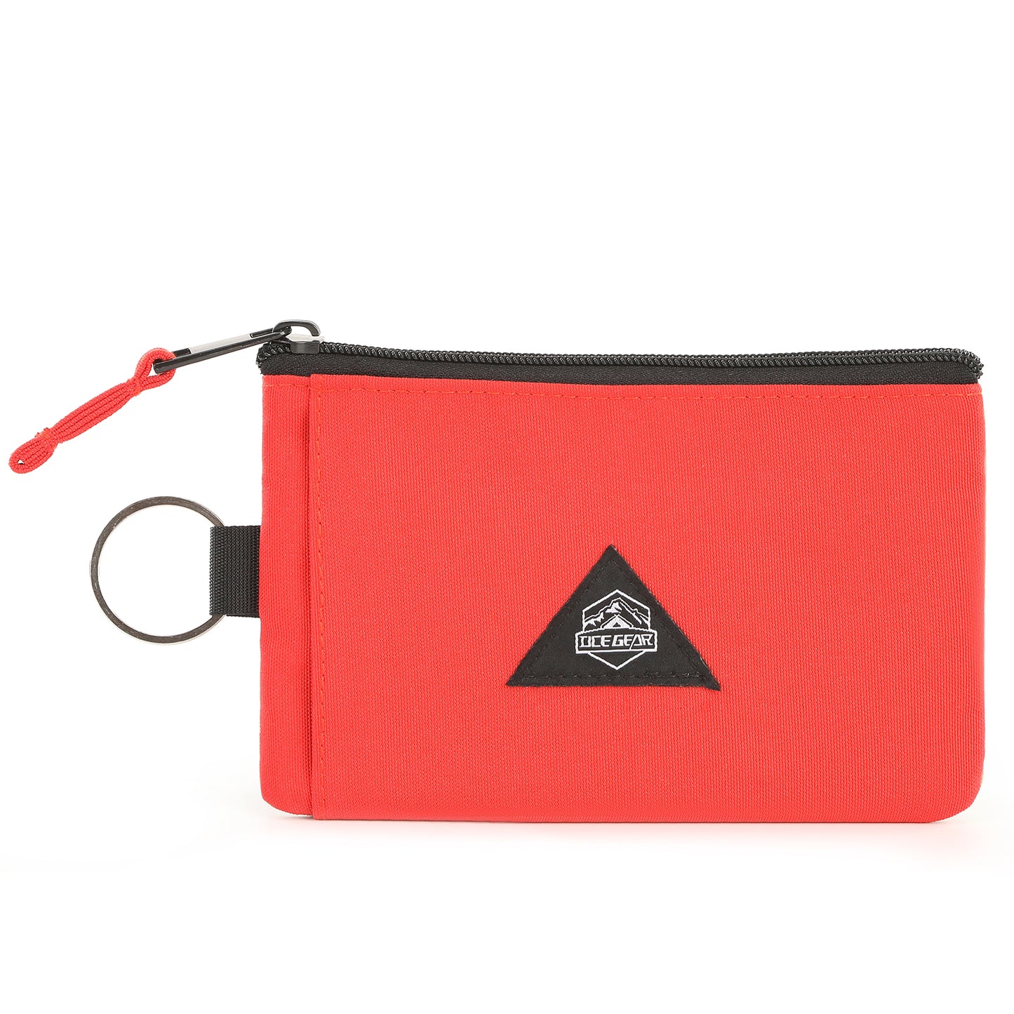 Card Holder Bag for Men & Women with Vertical Phone Pocket & Dual Zippered Pockets Card Bag for Work, Travel, Outdoor