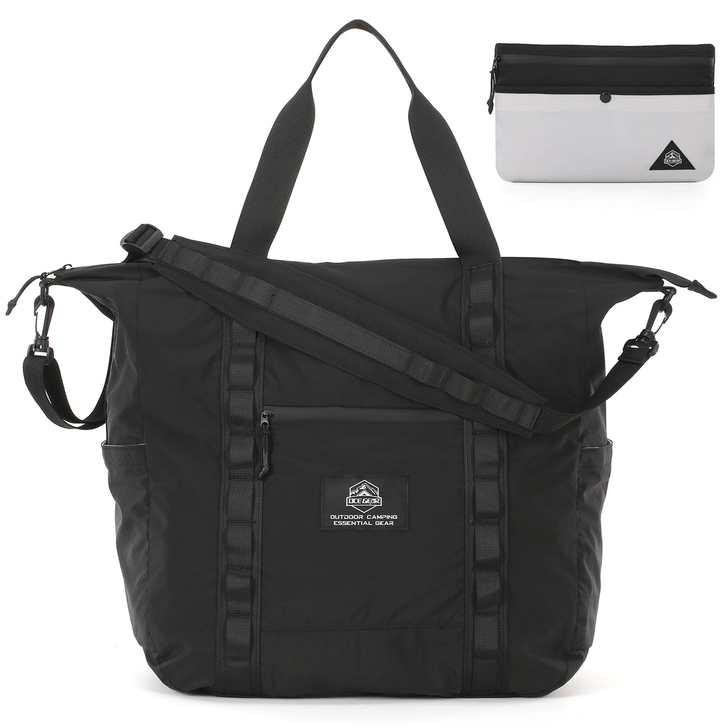Lightweight Travel Bag for Men&Women Waterproof Overnight Bag With Removable Strap,Luggage Bag with Trolley Sleeve