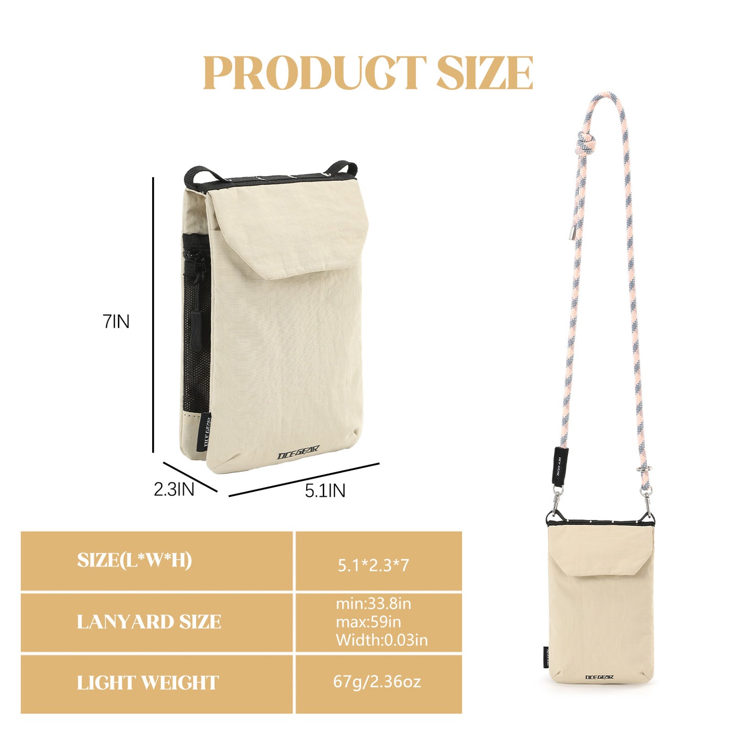 Travel Passport Holder Small Crossbody bag RFID Organizer Case Easy to Conceal Travel Pouch for Daily Use & Outdoor Activities
