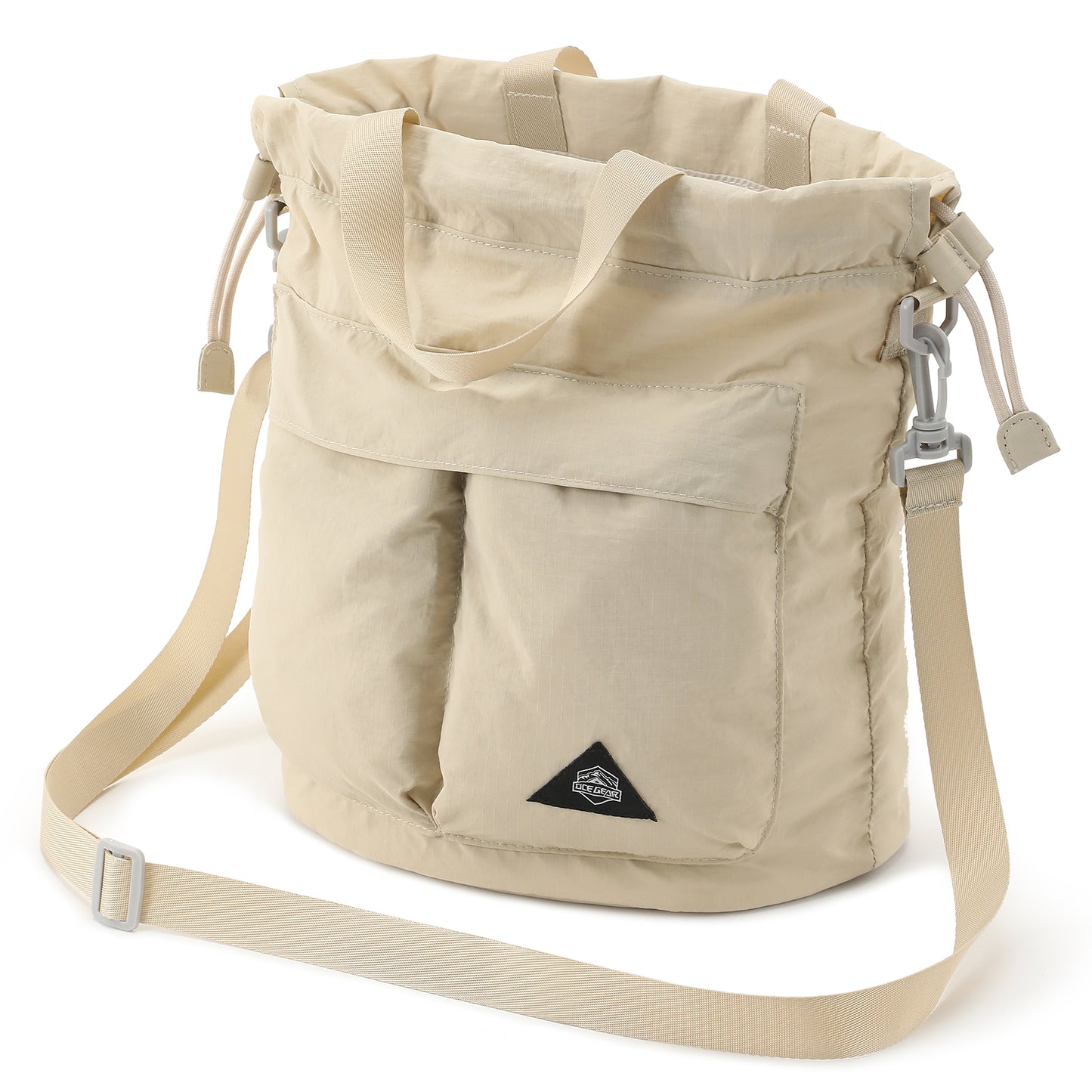 Bucket Bag for Women Super Lightweight Tote Handbag Nylon Crossbody Bag Drawstring Hobo for Travel Hiking Music Festival
