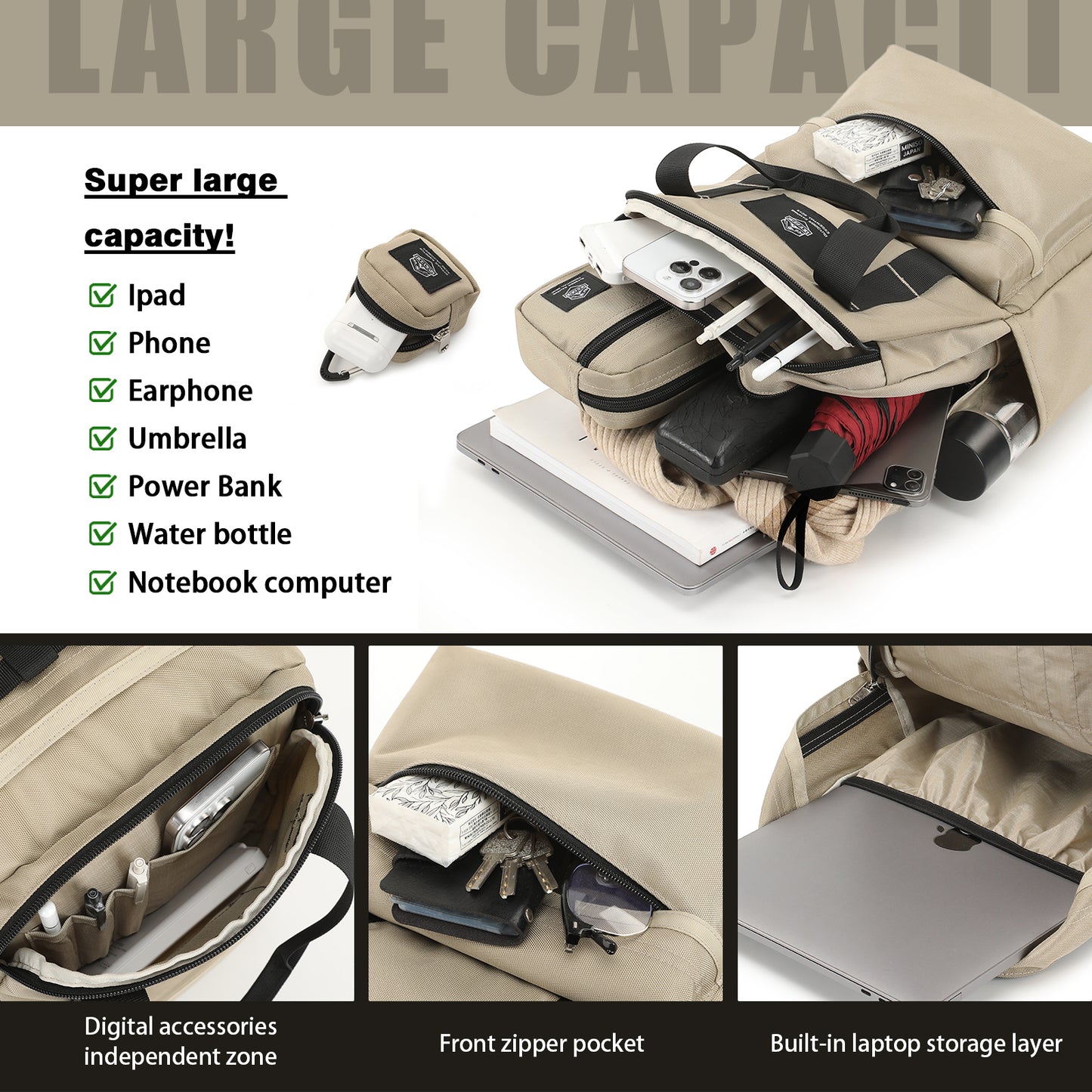 Carry On Backpack Portable Lightweight Hiking Backpack Expandable Small Travel Laptop Backpack With Bottle Holder for Women & Men Outdoor Travel BoysDaypack