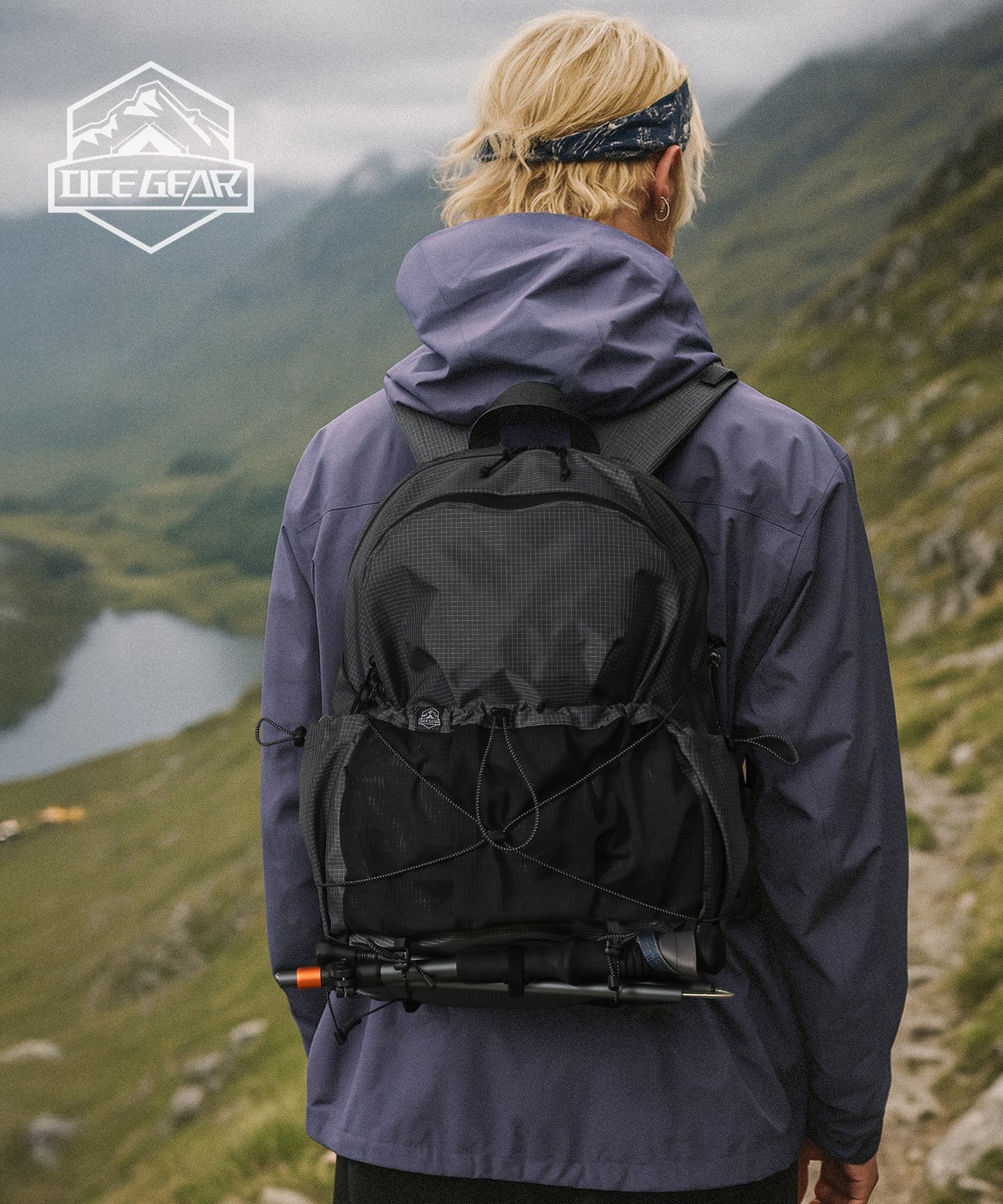 Lightweight Hiking Backpack, Camping Backpack 20L Small Backpacks Water Resistant Daypack for Women Men