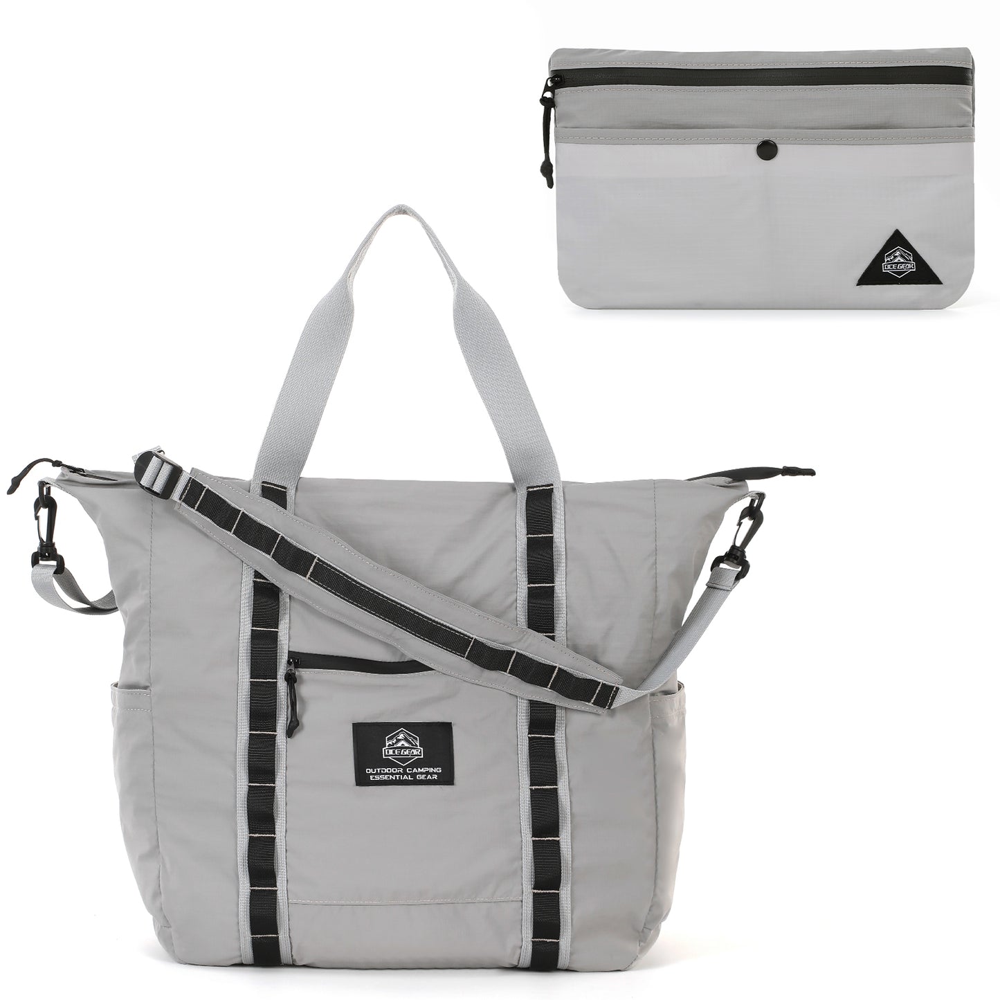 Lightweight Travel Bag for Men&Women Waterproof Overnight Bag With Removable Strap,Luggage Bag with Trolley Sleeve