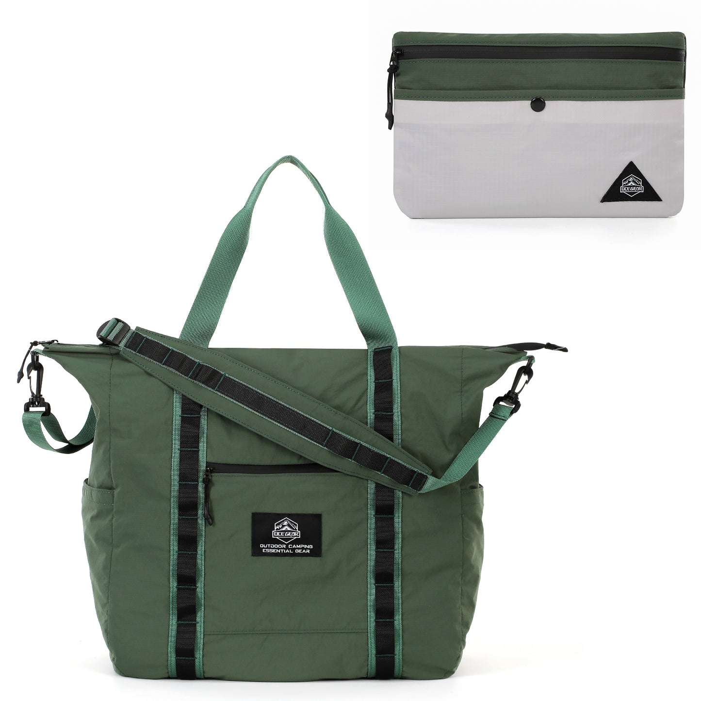 Lightweight Travel Bag for Men&Women Waterproof Overnight Bag With Removable Strap,Luggage Bag with Trolley Sleeve