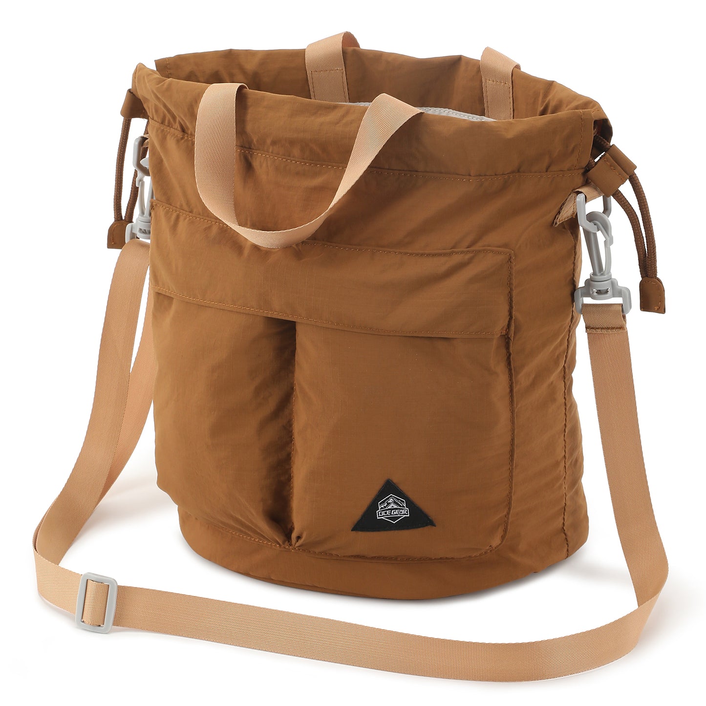 Bucket Bag for Women Super Lightweight Tote Handbag Nylon Crossbody Bag Drawstring Hobo for Travel Hiking Music Festival