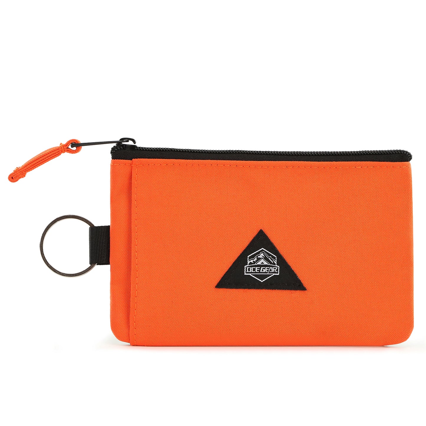 Card Holder Bag for Men & Women with Vertical Phone Pocket & Dual Zippered Pockets Card Bag for Work, Travel, Outdoor
