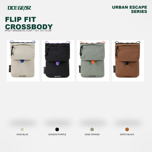 OCE GEAR Flip Fit RFID Crossbody Phone Bag