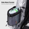 HN2501 roll-top ultralight hiking backpack with external mesh storage