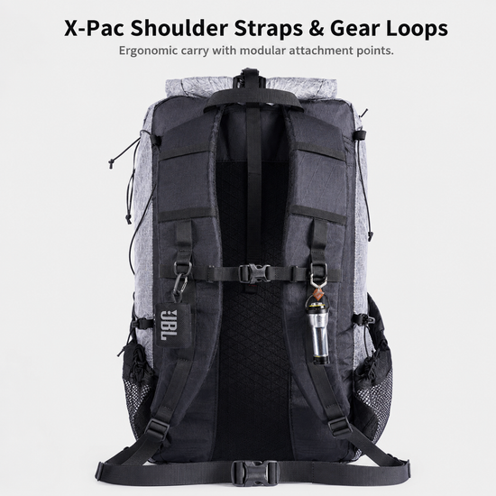 Dyneema DCF1.6 DCH ultralight hiking backpack outdoor trail use by OCE GEAR