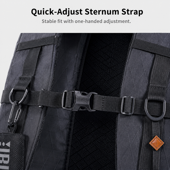 OCE GEAR ultralight Dyneema backpack for weekend hiking lightweight trekking and travel