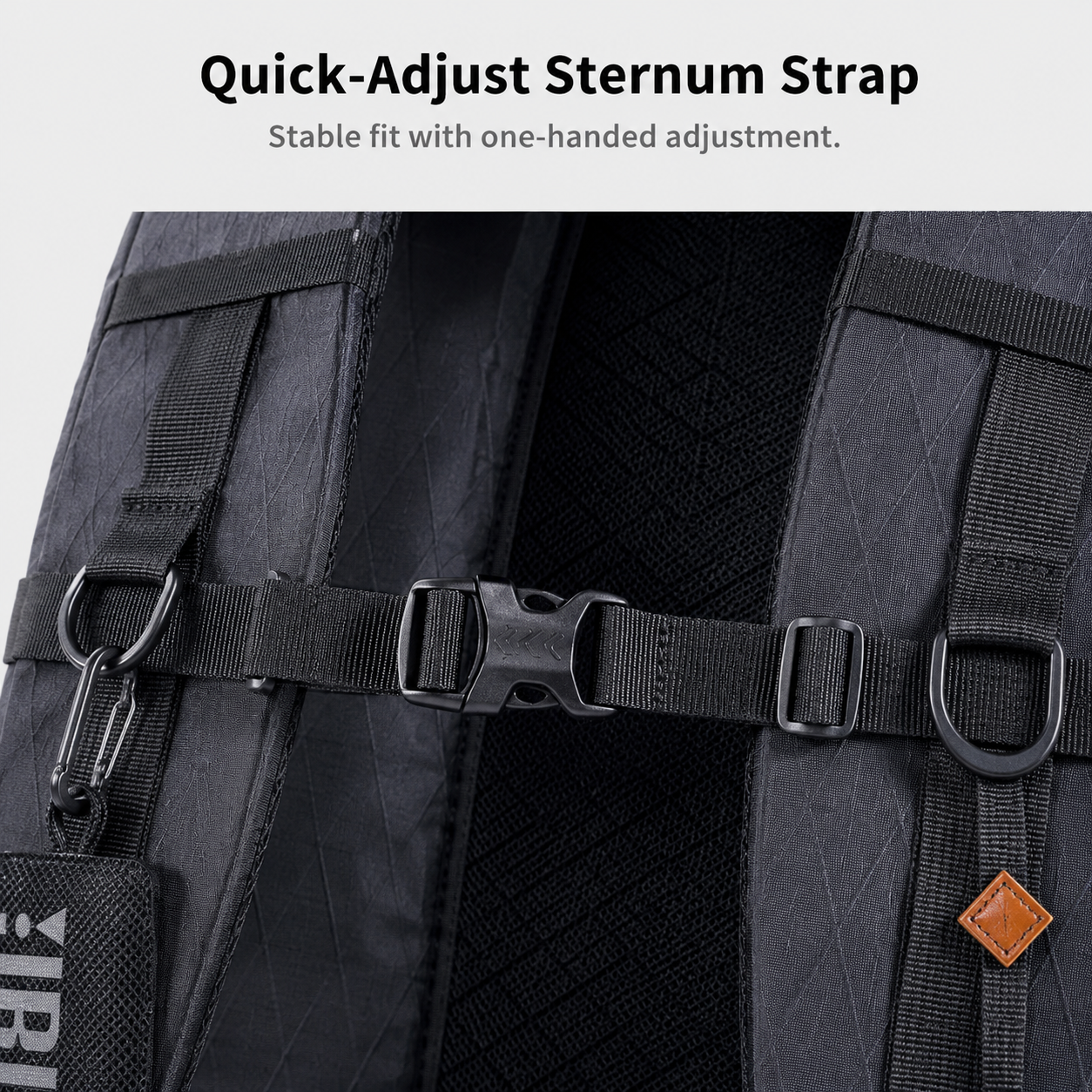 OCE GEAR ultralight Dyneema backpack for weekend hiking lightweight trekking and travel