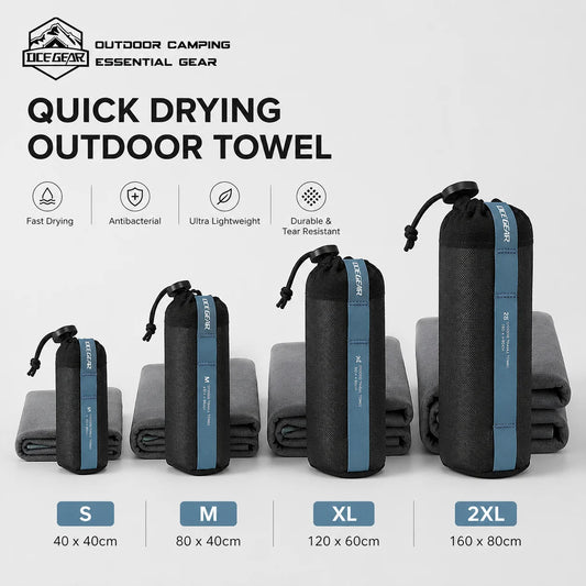 OCE GEAR Ultra-Fine Cooling Microfiber Quick Dry Travel Towel