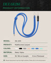 OCE GEAR 8mm Multifunction Phone Crossbody Lanyard
