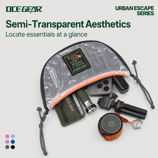 Semi-Transparent Aesthetics easy storage view