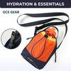 OCE GEAR Nylon Multifunction Water Bottle Crossbody Bag