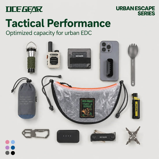 Tactical Performance EDC gear layout
