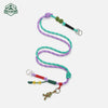 Designer Hand-Braided Phone Lanyard with Detachable Tether Patch