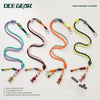 Designer Hand-Braided Phone Lanyard with Detachable Tether Patch