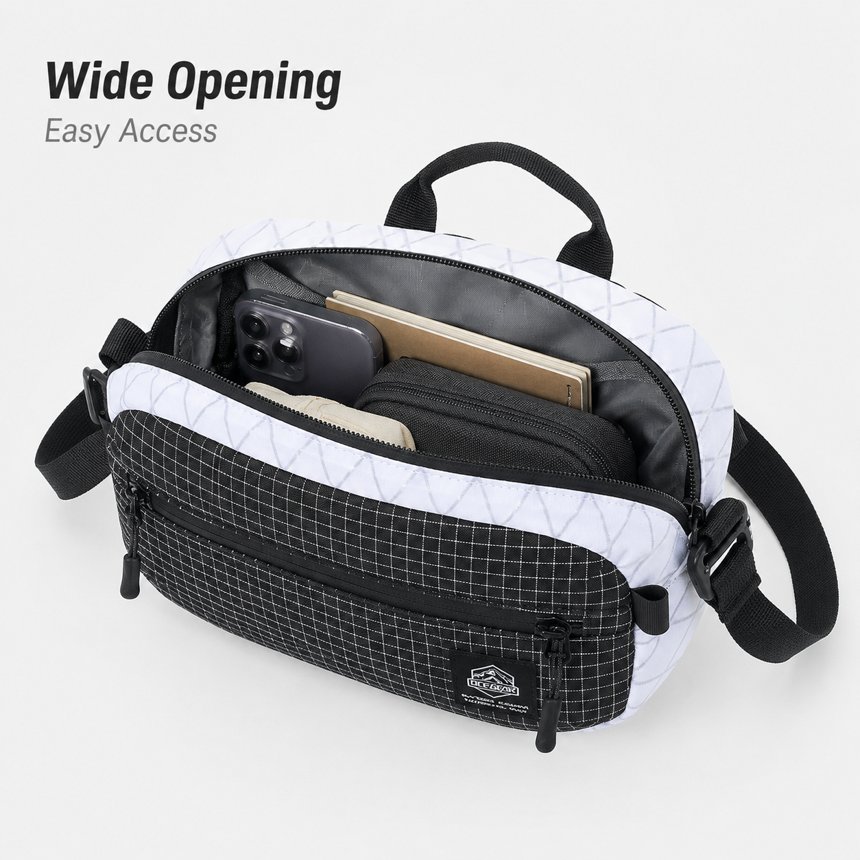 Orbit 3.75L Modular Crossbody Bag | Chest, Waist & Backpack Pouch
