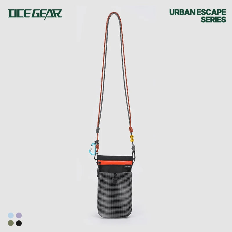 OCE GEAR Dyneema Grid Phone Pouch Olive Red