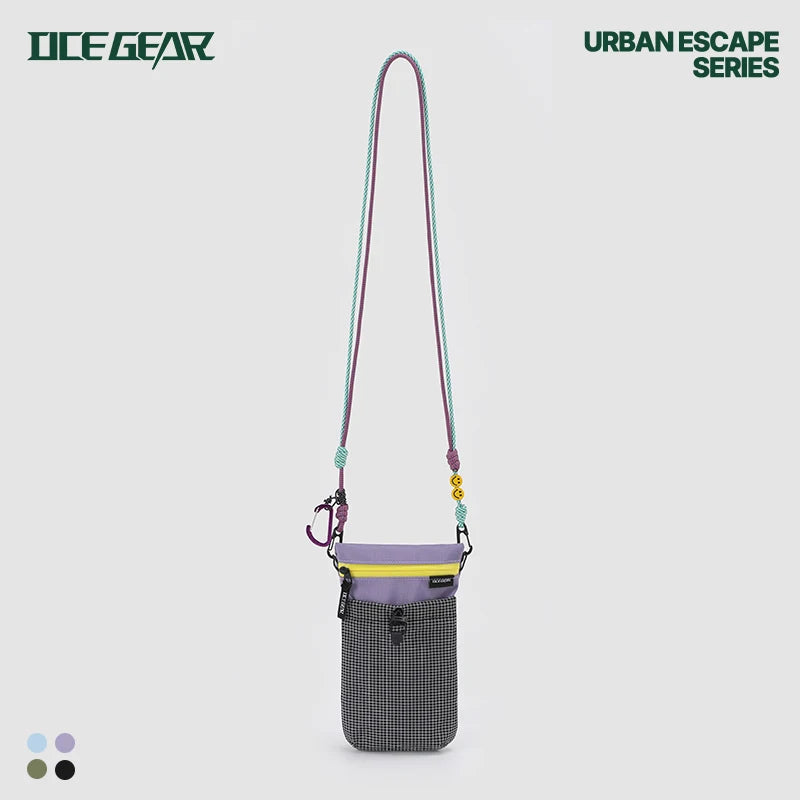 OCE GEAR Dyneema Grid Phone Pouch Ice Blue Green