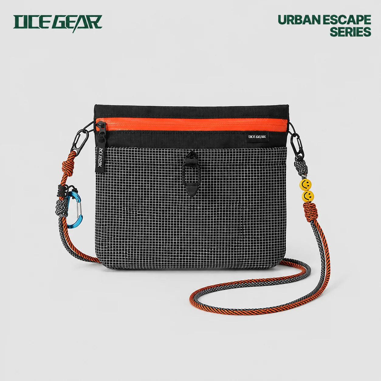 Black / Orange Dyneema (Pure)