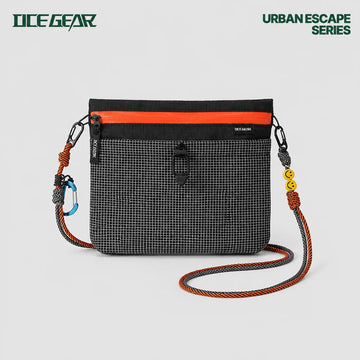 Black / Orange Dyneema (Pure)