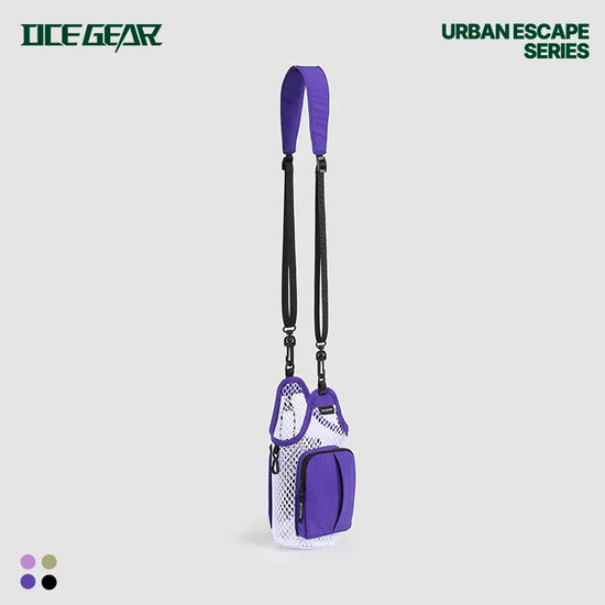 OCE GEAR Urban Escape Lightweight Bottle Sling in Trail Purple