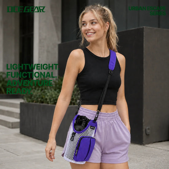Rear phone pocket with anti-slip cord