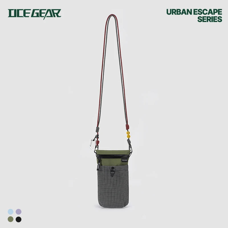 OCE GEAR Dyneema Grid Phone Pouch Lavender Yellow