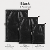 Black Dyneema storage bag 3-piece set
