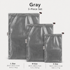 Gray Dyneema storage bag 3-piece set