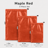 Maple Red Dyneema storage bag 3-piece set