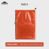 Maple Red Dyneema waterproof storage bag size S
