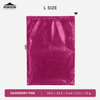 Raspberry Pink Dyneema waterproof storage bag size L