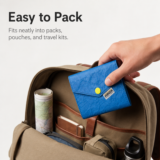 Pocket friendly ultralight Dyneema card wallet for everyday carry