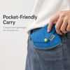 Pocket friendly ultralight Dyneema card wallet for everyday carry