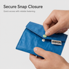 SUNGRIP snap closure on Dyneema DCH ultralight wallet
