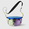 Green Purple Blue Dyneema DCF 1.6 ultralight sling bag