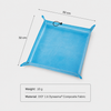 Ultralight Dyneema DCF camp organizer tray 32 by 32 cm and 10 g weight