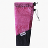 Berry Pink Black Dyneema DCF 1.6 tent stake bag SKU image