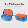 Ultralight Dyneema storage bag and camp pillow for backpacking