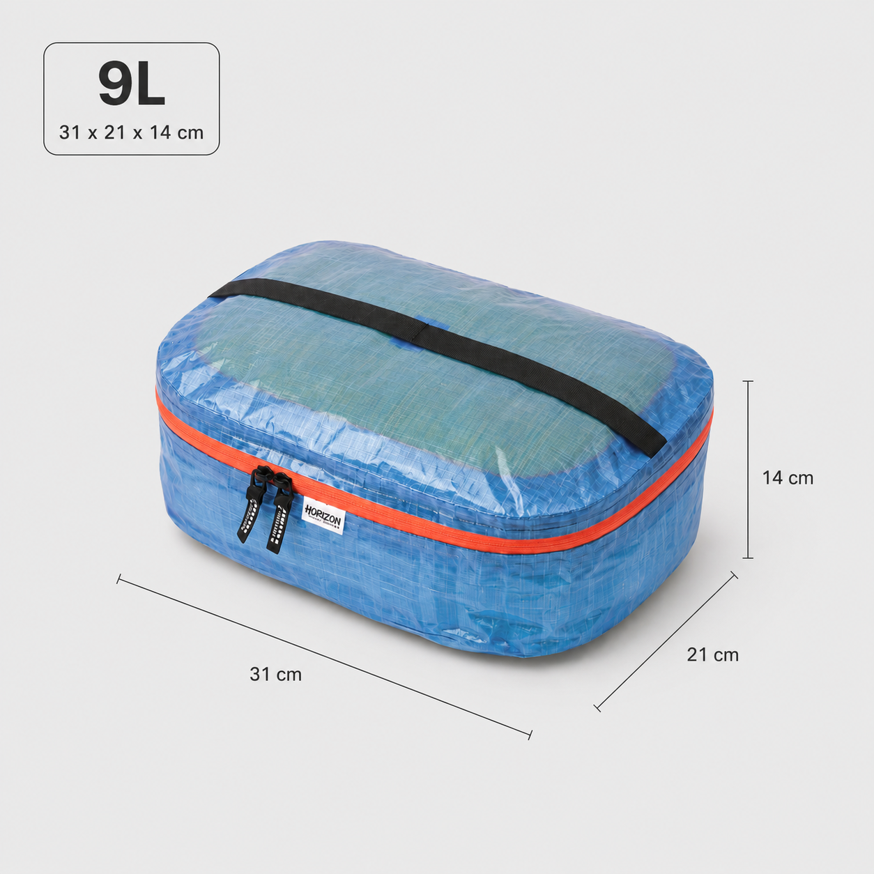 Spacious interior for quilt layers and camp essentials