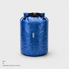 Blue 9L Dyneema DCF roll-top storage bag Dia 20 by H 30 cm