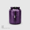 Night Purple 6.5L Dyneema DCF roll-top storage bag Dia 20 by H 20 cm