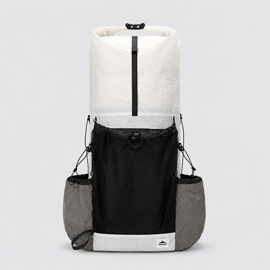 Horizon Ridge Gear Dyneema DCH 55L ultralight backpack white