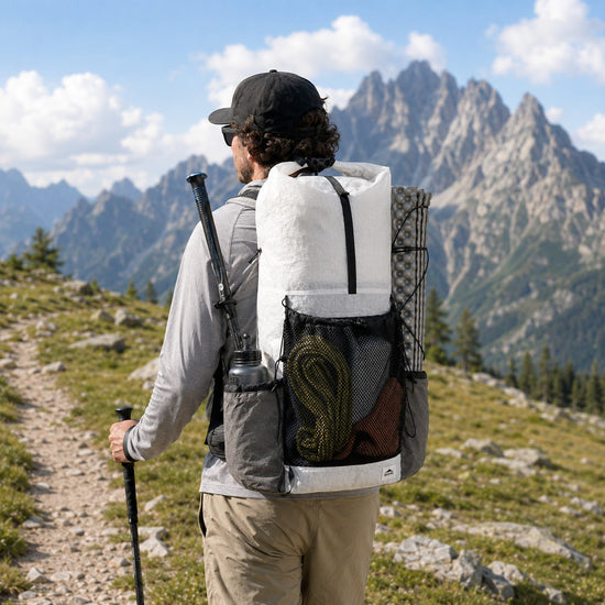 Horizon Ridge Gear 55L pack for multi-day backpacking