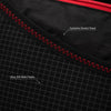 Ultra 200 fabric and Dyneema stretch front pocket detail