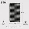 L size black 3D honeycomb backpack ventilation back panel spec