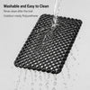 M size black 3D honeycomb backpack ventilation back panel care